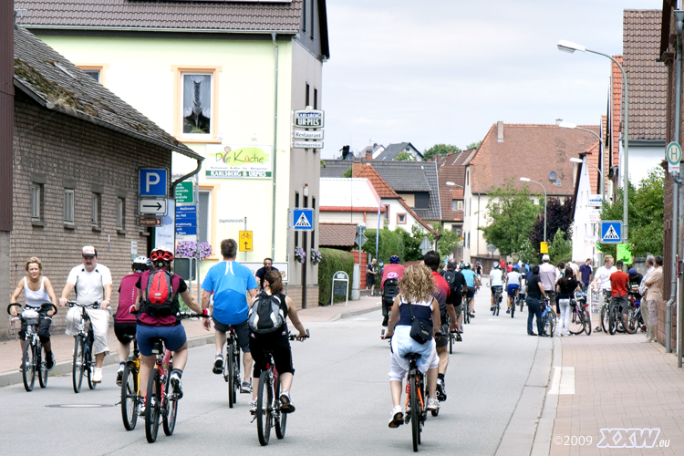 obwohl es früh ist sind schon einige unterwegs