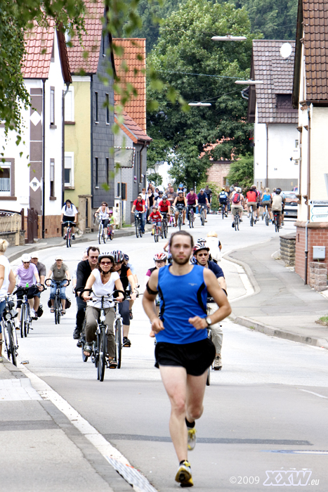 auch jogger sind unterwegs