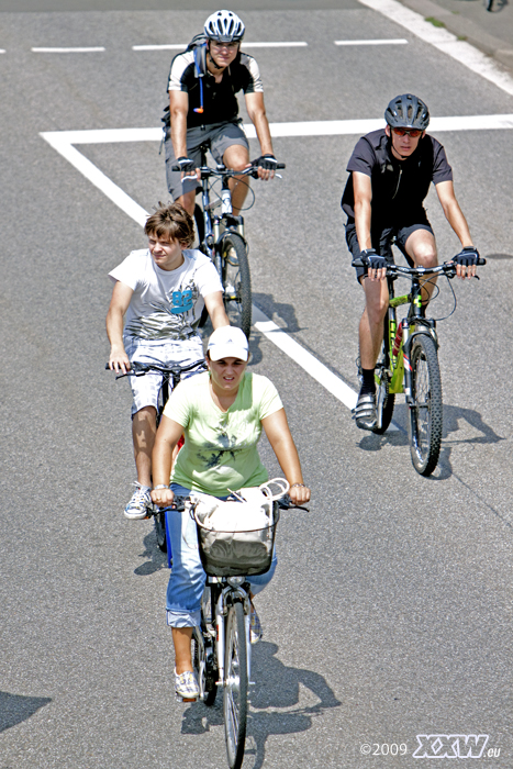 auf der durchfahrt