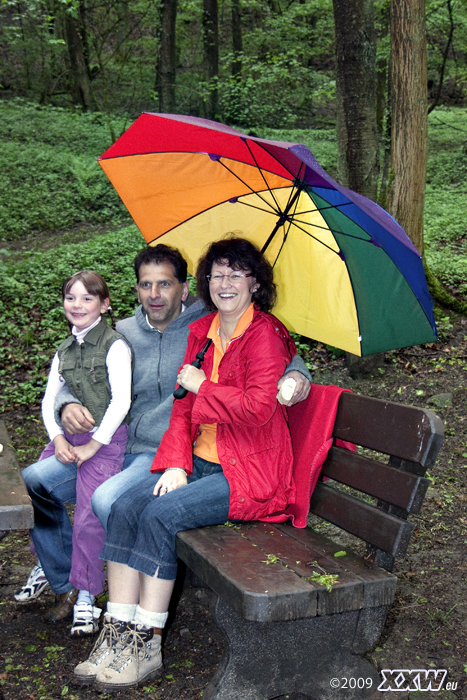 im regen