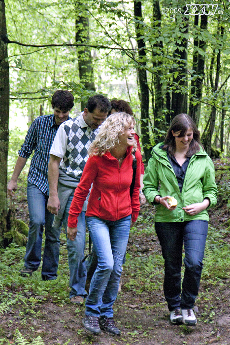 beim wandern