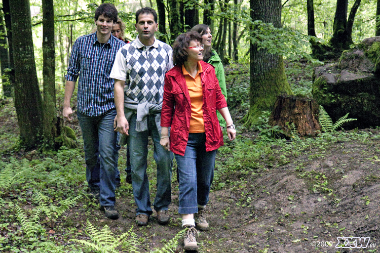 beim wandern