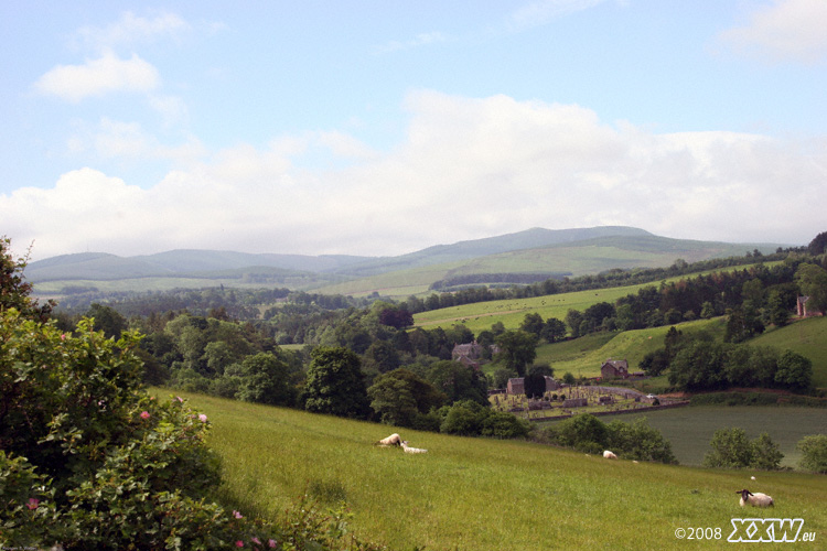 blick in richtung highlands