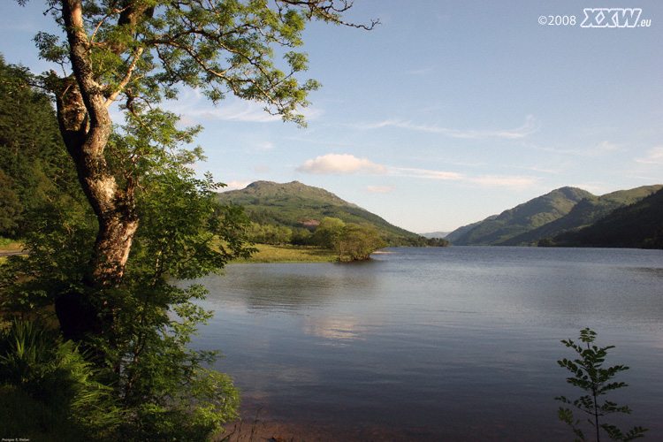 kurze pause am loch fyne