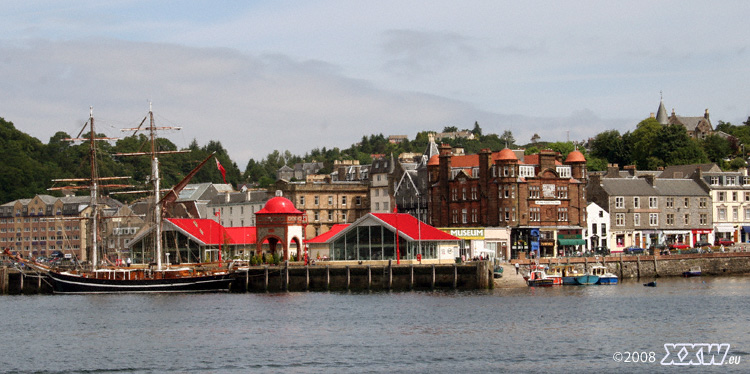 der hafen von oban