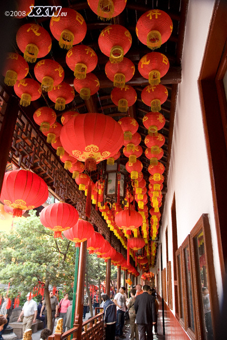 rot die glücksfarbe der chinesen