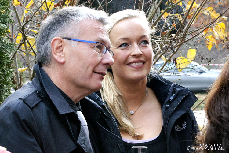 die künftige prinzessinnen mit dem stadtoberen