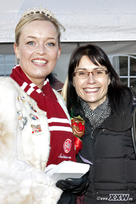 die prinzessin mit ihren fans