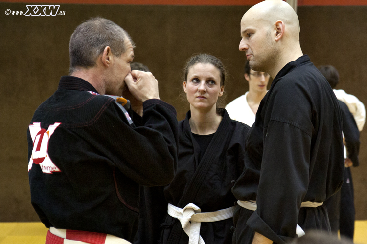 erfahrene trainer machen vor