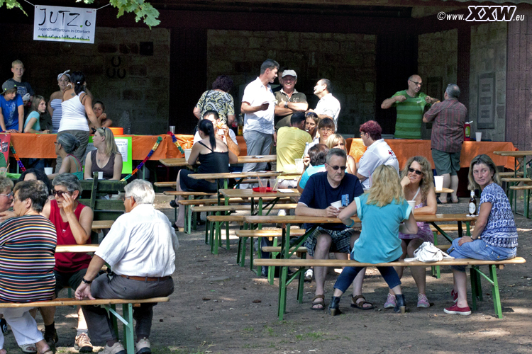 gut besucht