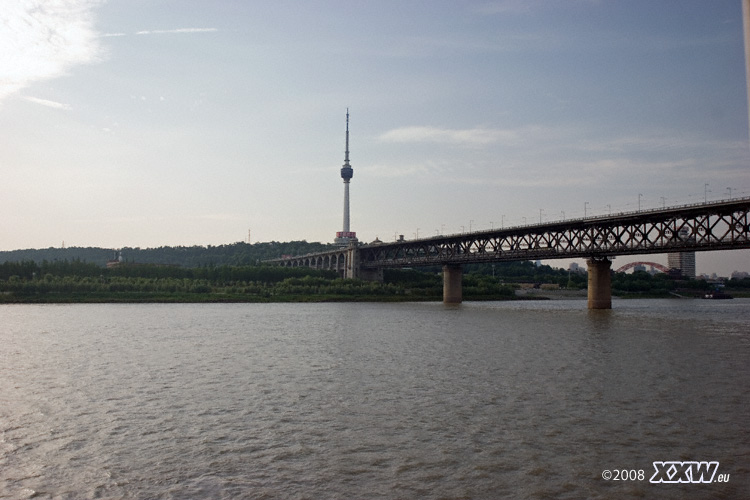 wir legen ab und verlassen wuhan