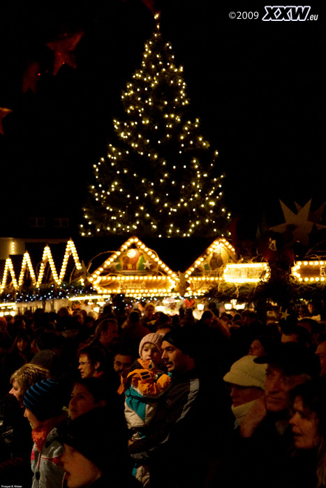 auf dem weihnachtsmarkt