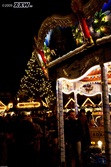 auf dem weihnachtsmarkt
