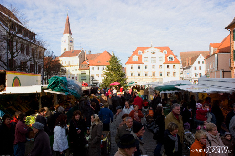 wochenmarkt in ehingen