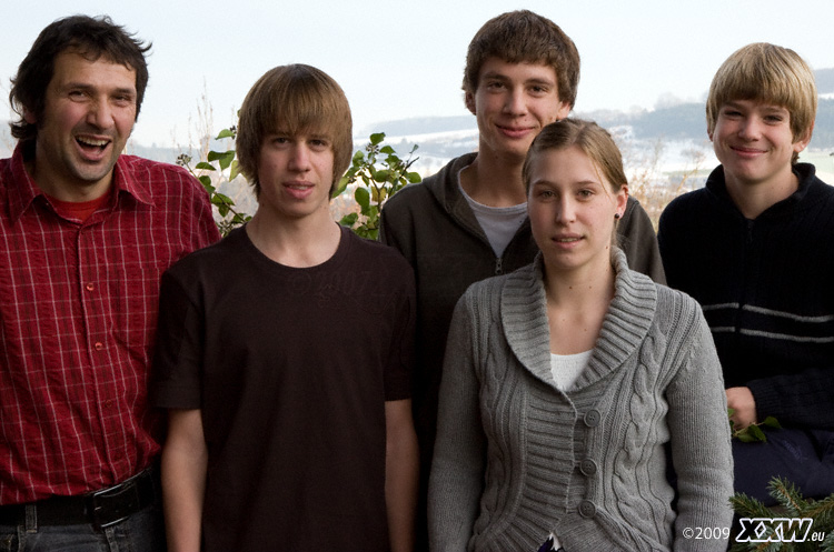 gerhard, markus, mathias, stephanie und tobias