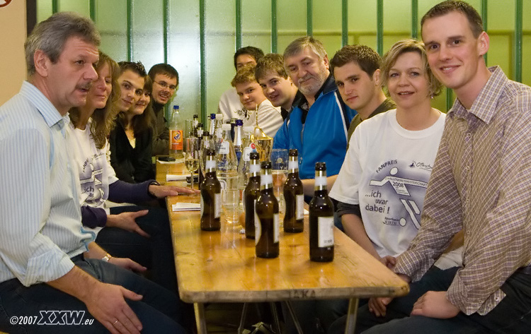 teilnehmer des endpilskampfes