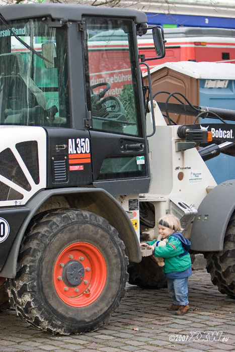 einen fabel für bagger