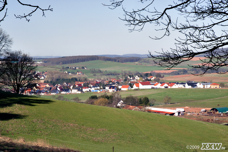 blick über sambach